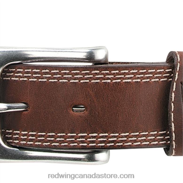 Style 96527 Western Leather Belt Men's Belt in Western Leather Z0PL308Red Wing