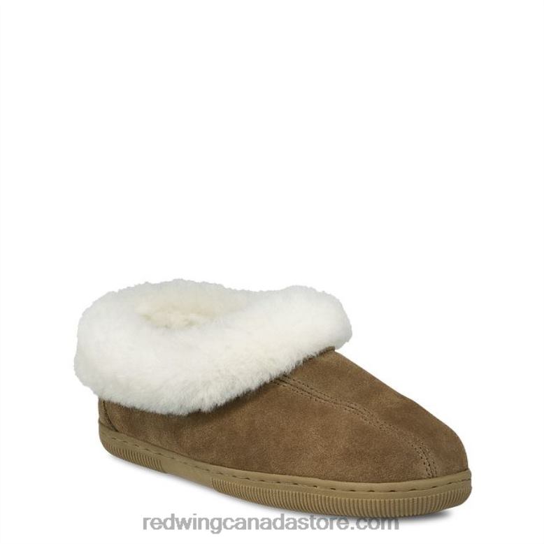 Style 97515 Fleece-Lined Suede Loafer Slippers Men's Sheepskin Fleece-Lined Loafer Moc Z0PL293 Chestnut Red Wing