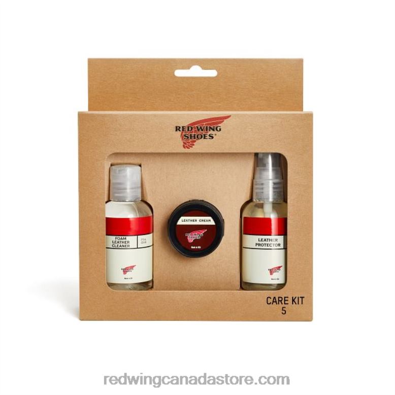 Style 98031 Smooth-Finished Leather Care Kit Care Kit - Clean, Condition, Protect Z0PL350Red Wing
