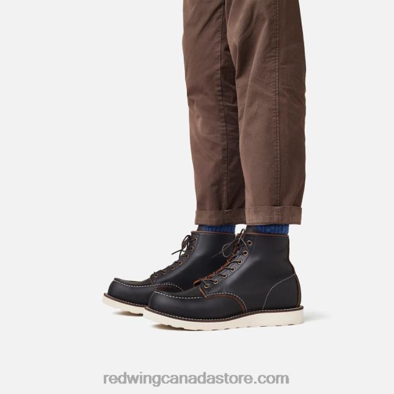 Heritage - Style 3322 Weekender Chukka Men's Chukka in Rough & Tough Leather Z0PL177 Black Red Wing