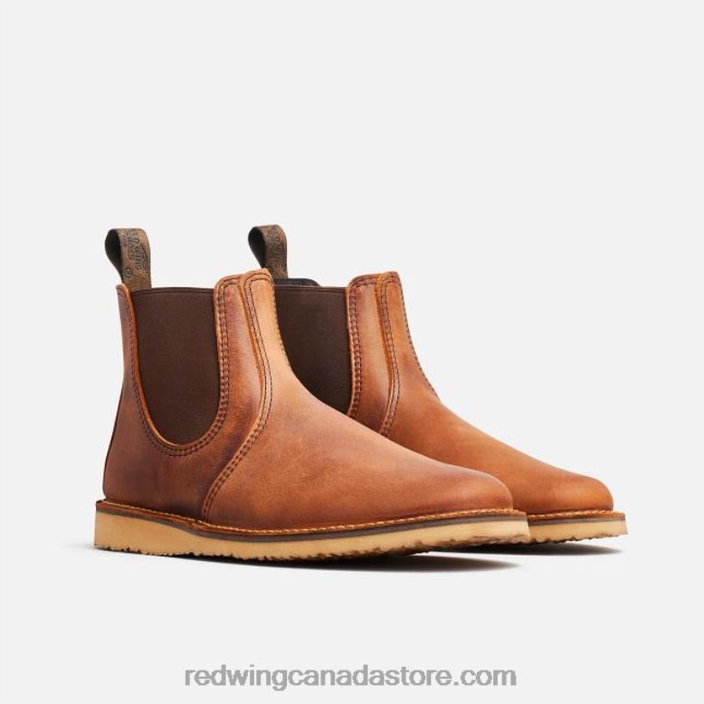 Heritage - Style 3404 Clara Women's Heeled Boot in Legacy Leather Z0PL179 Copper Red Wing