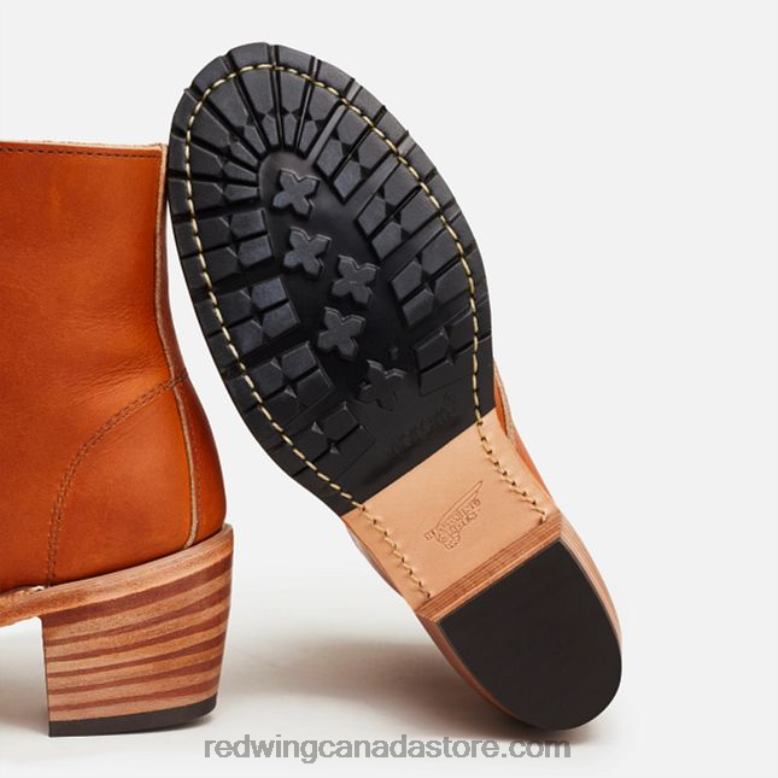 Heritage - Style 3405 Clara Women's Heeled Boot in Boundary Leather Z0PL180 Oro Red Wing