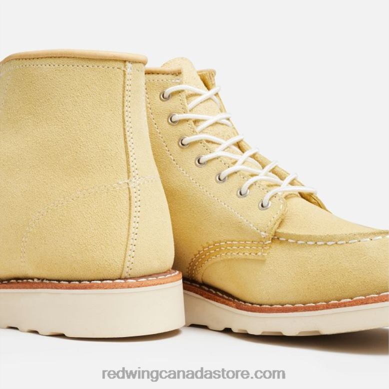 Heritage - Style 3328 6-Inch Classic Moc Women's Short Boot in Abilene Leather Z0PL192Red Wing