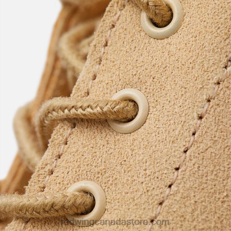 Heritage - Style 3380 6-inch Classic Moc Women's Short Boot in Boundary Leather Z0PL193 Cream Red Wing