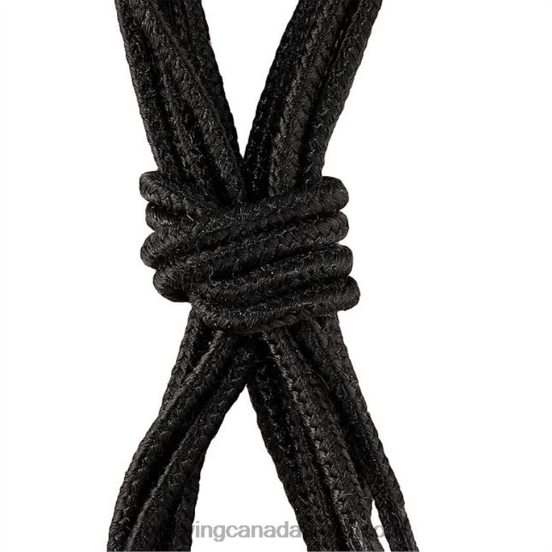 Style 97119 36-inch Flat Nylon Lace Unisex Lace in Nylon Z0PL246 Black Red Wing