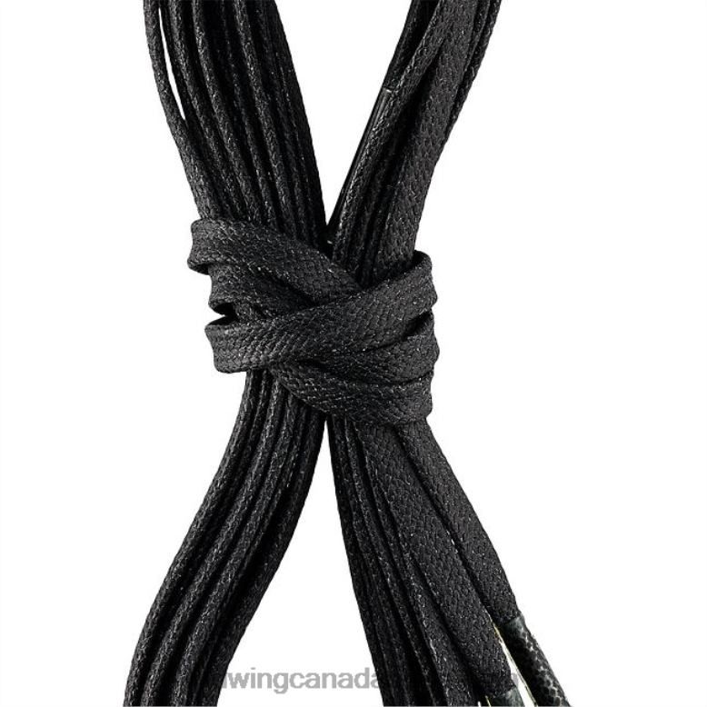 Style 97121 24-inch Flat Waxed Lace Unisex Lace in Waxed Cotton Z0PL243 Brown Red Wing