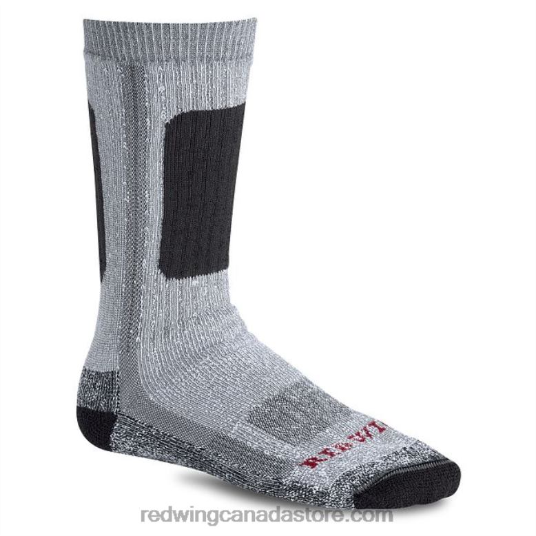 Style 97661 Cotton Ragg Sock Cotton Ragg Crew Sock Z0PL214 Black Red Wing
