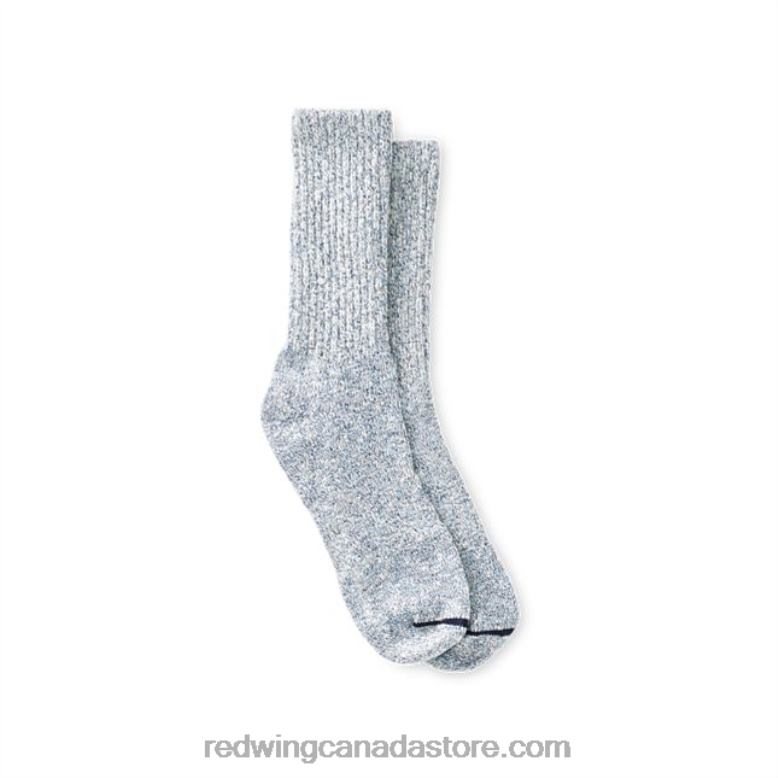 Style 97672 Cotton Ragg Quarter Crew Sock - 2 Pack Women's Cotton Ragg Quarter Crew Sock Z0PL229 Blue Red Wing