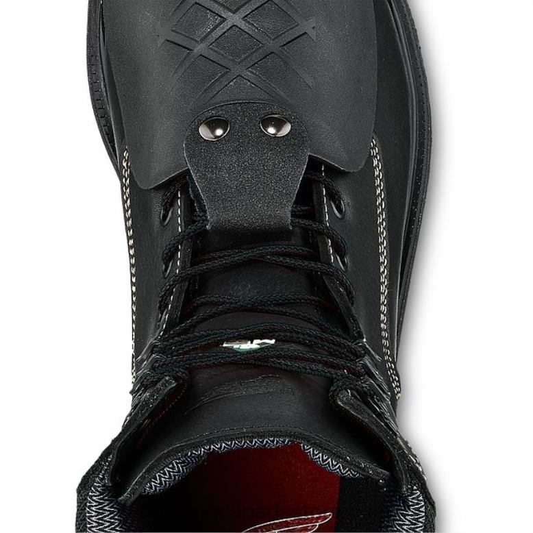 Style 95232 Lined Buckskin Leather Glove Men's Glove in Buckskin Leather Z0PL28 Black Red Wing