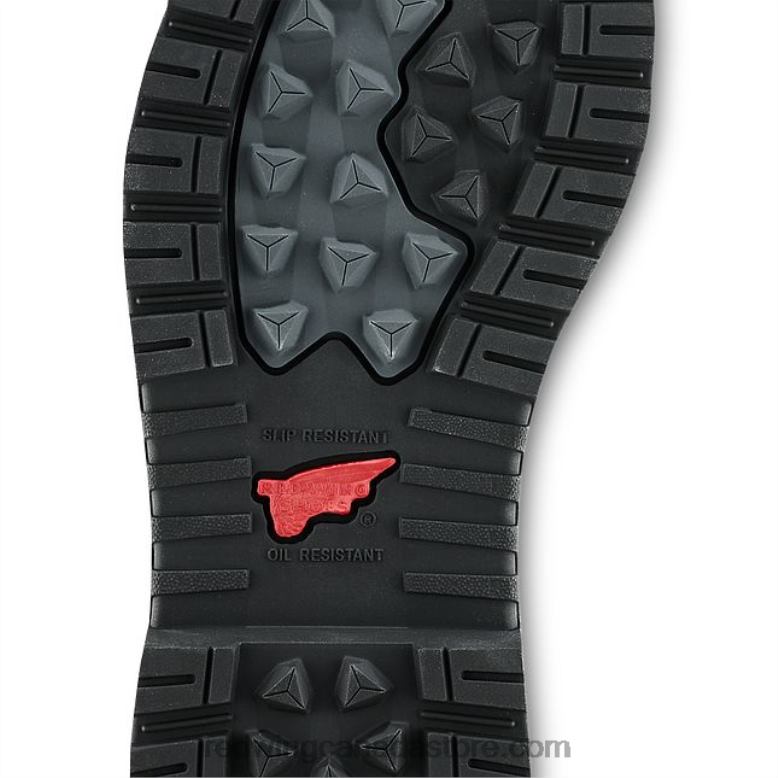 Style 95232 Lined Buckskin Leather Glove Men's Glove in Buckskin Leather Z0PL28 Black Red Wing