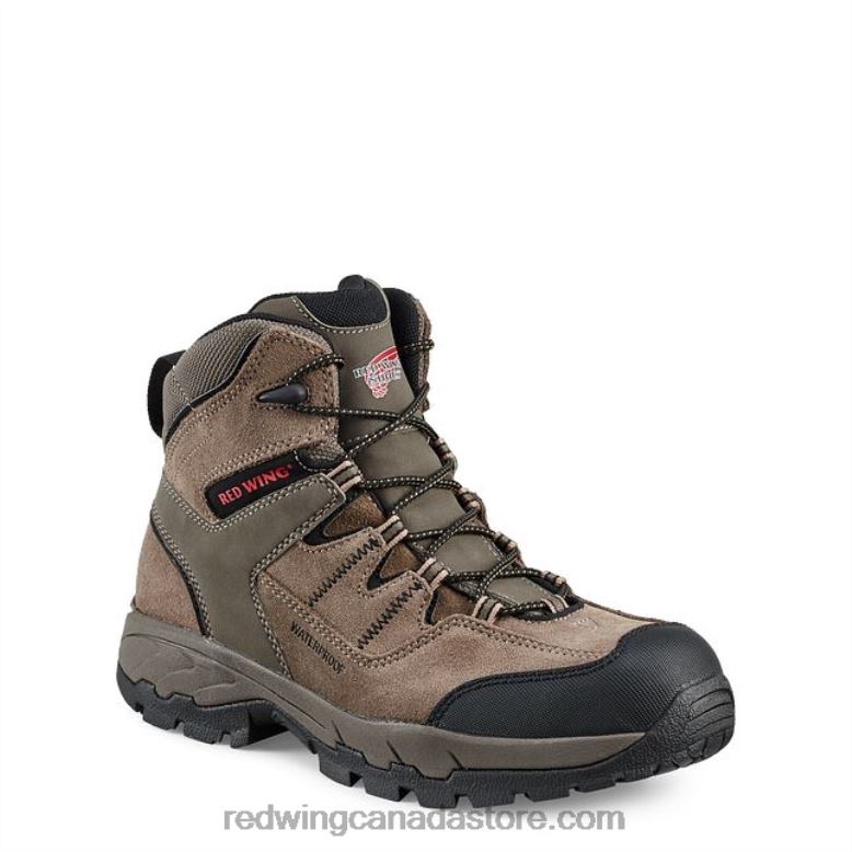 Work - Style 2203 DynaForce Men's 8-inch Safety Toe Boot Z0PL130 Gray Red Wing