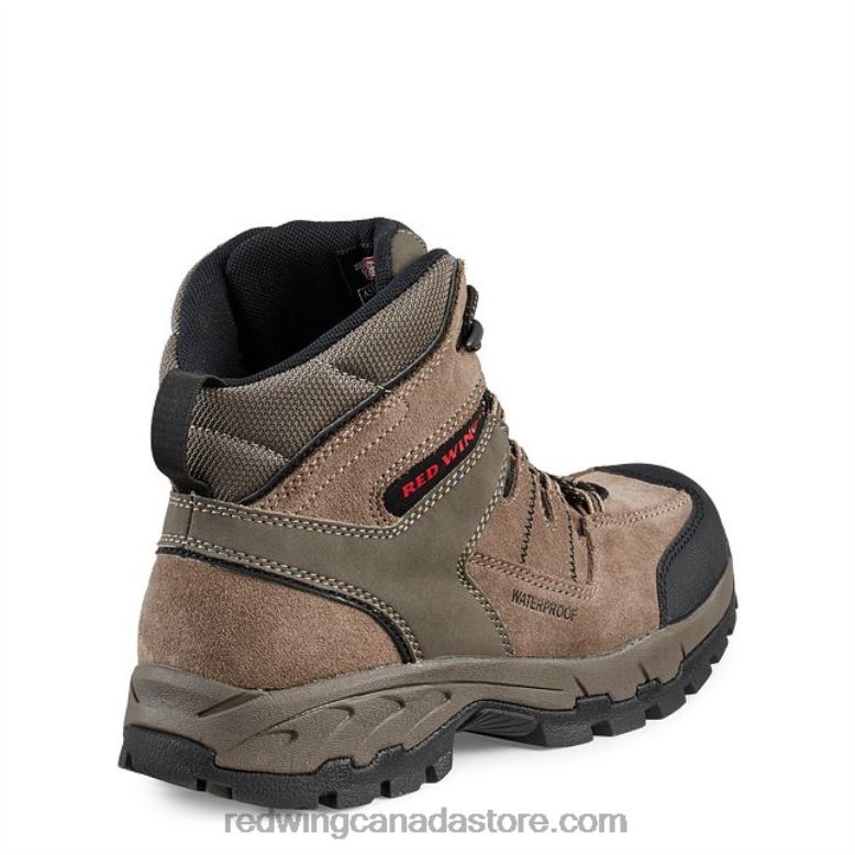 Work - Style 2203 DynaForce Men's 8-inch Safety Toe Boot Z0PL130 Gray Red Wing