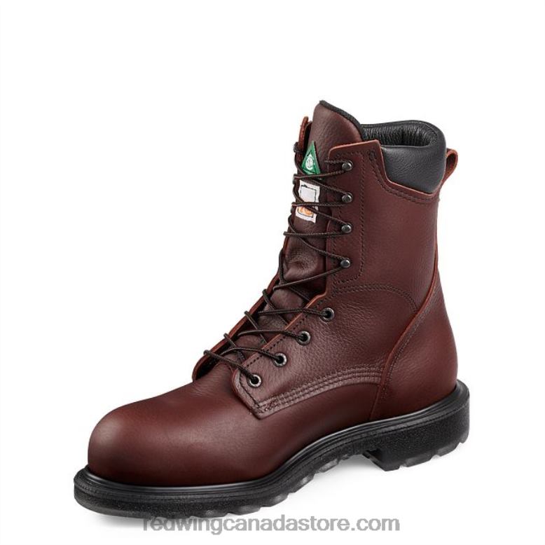 Work - Style 2204 Rio Flex Men's 11-inch Waterproof, Safety Toe Pull-On Boot Z0PL123 Brown Red Wing