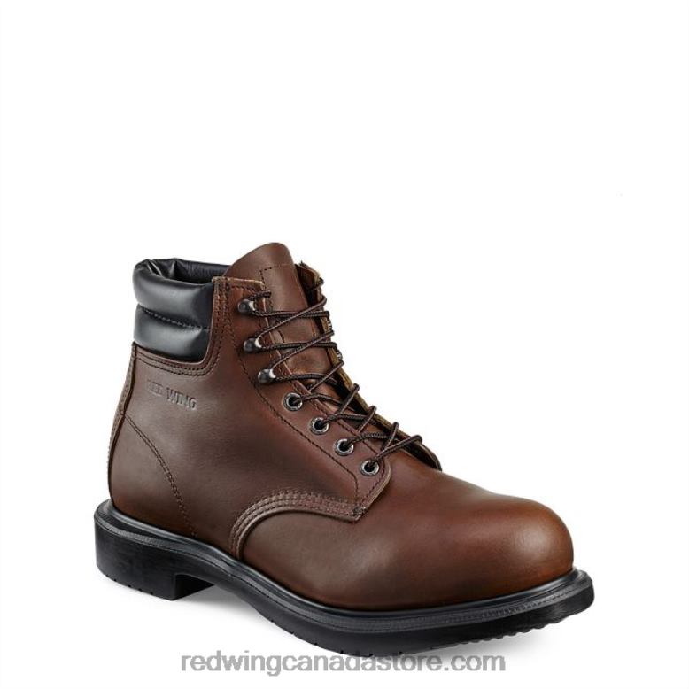 Work - Style 2216 LoggerMax Men's 9-inch Waterproof, Safety Toe Logger Boot Z0PL65 Brown Red Wing