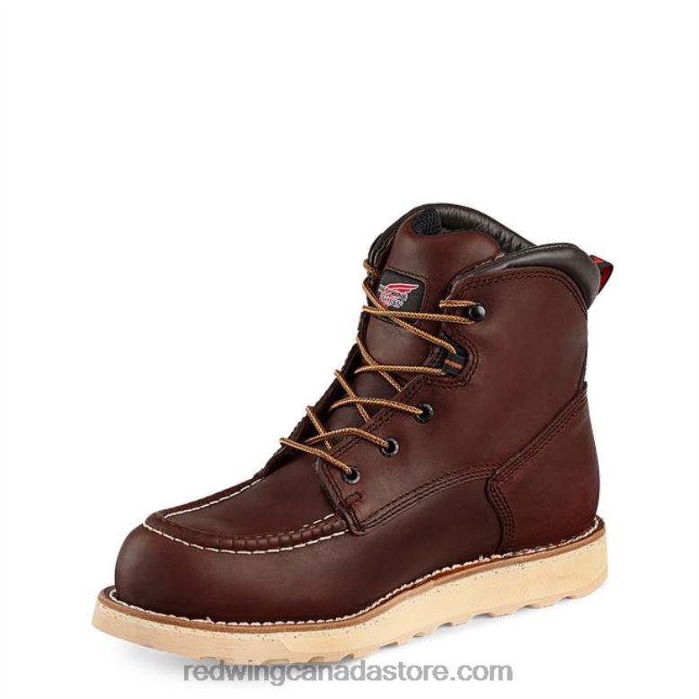Work - Style 2241 King Toe Men's 6-inch Safety Toe Boot Z0PL110 Brown Red Wing
