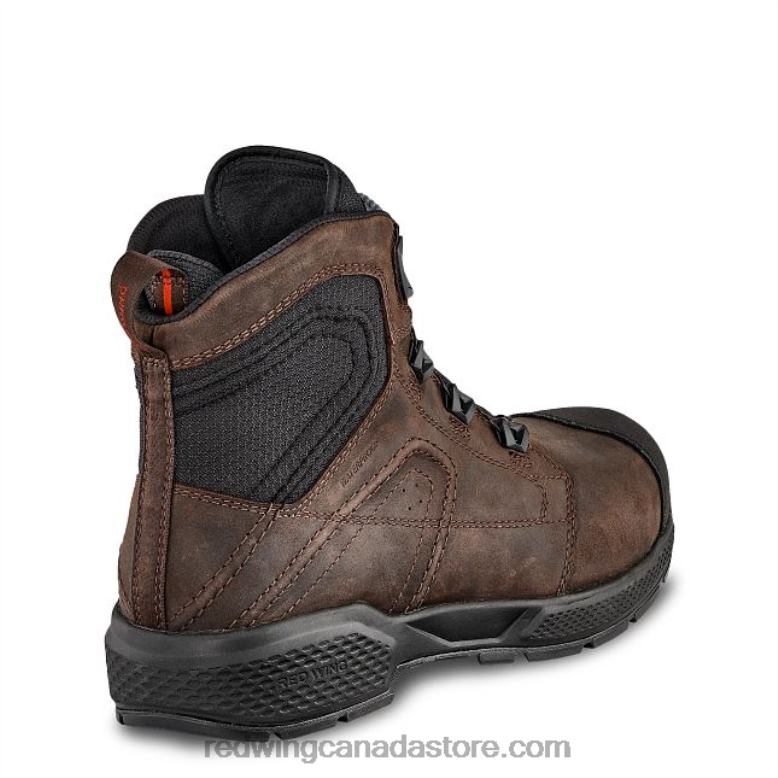 Work - Style 2403 Brnr XP Men's 6-inch Waterproof Safety Toe Boot Z0PL101 Espresso Red Wing