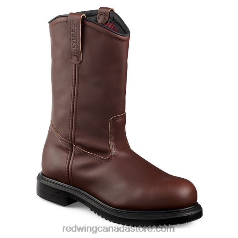 Work - Style 3504 SuperSole 2.0 Men's 6-inch Waterproof CSA Safety Toe Boot Z0PL104 Brown Red Wing