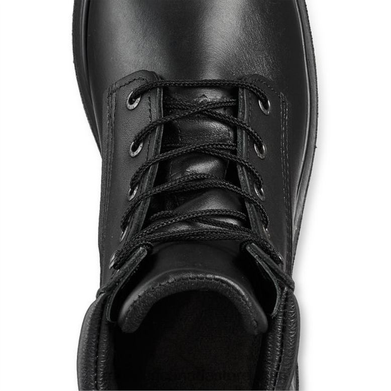 Work - Style 3512 King Toe Men's 8-inch Waterproof CSA Safety Toe Boot Z0PL75 Black Red Wing