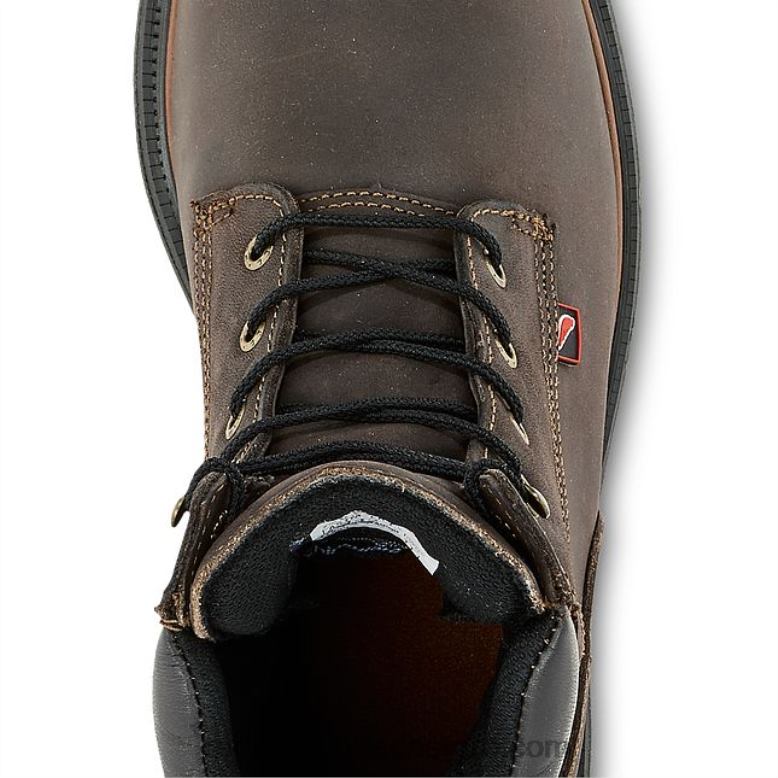 Work - Style 4420 LoggerMax Men's 9-inch Waterproof Safety Toe Boot Z0PL114 Brown Red Wing