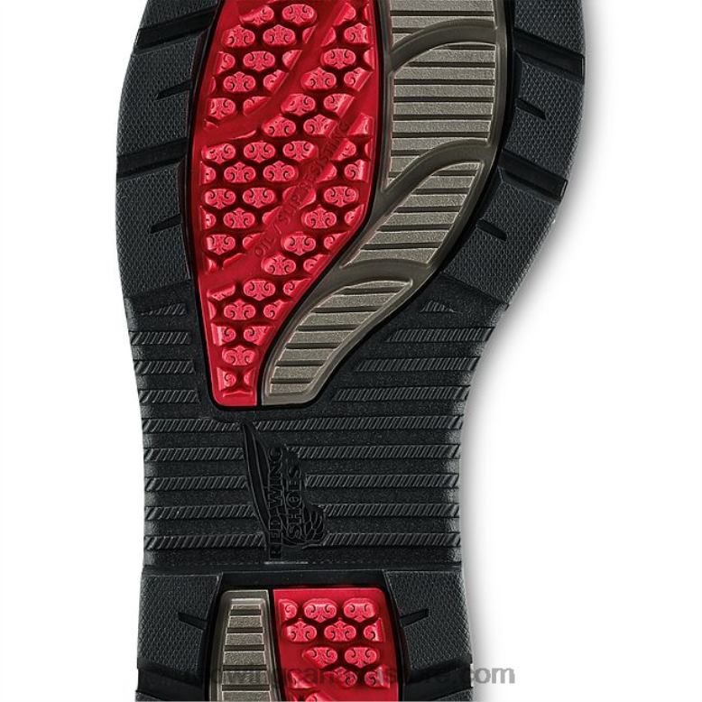 Work - Style 866 Traction Tred Men's 9-inch Soft Toe Pull-On Boot Z0PL124 Brown Red Wing