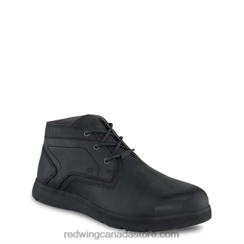 Work - Style 3557 Cross Lite Men's CSA Safety Toe Chukka Z0PL139 Black Red Wing