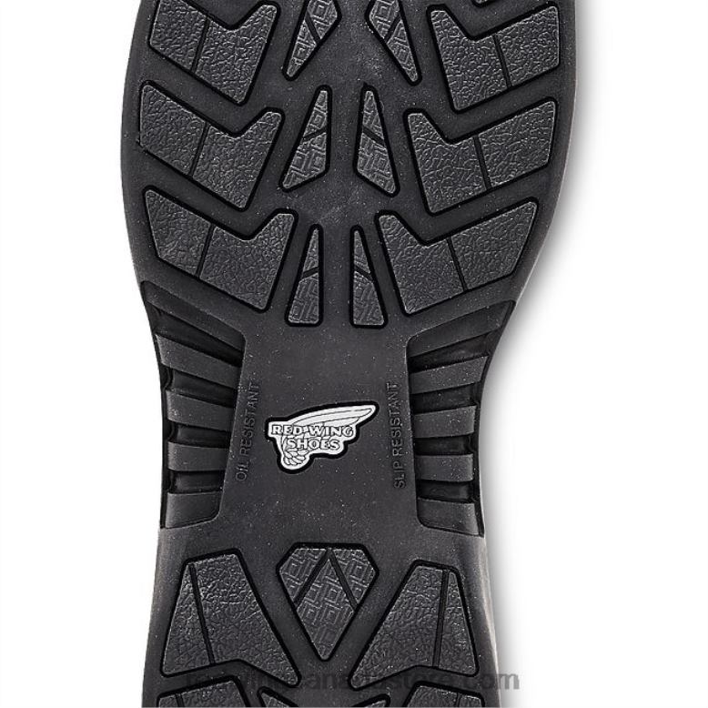 Work - Style 3558 Cross Lite Men's CSA Safety Toe Oxford Z0PL144 Black Red Wing