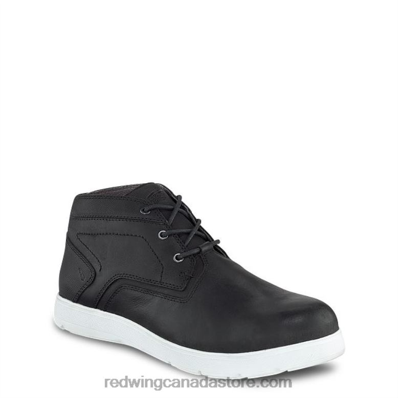 Work - Style 6343 CoolTech Athletics Men's Safety Toe Athletic Work Shoe Z0PL134 Black Red Wing