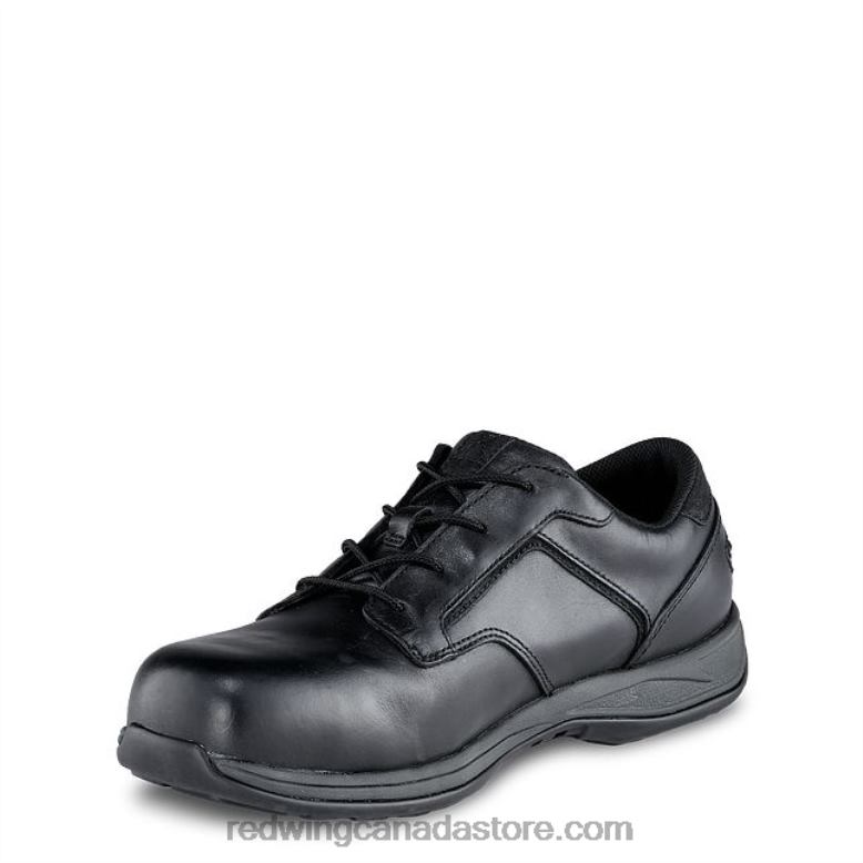 Work - Style 6708 ComfortPro Men's Safety Toe Oxford Z0PL142 Black Red Wing