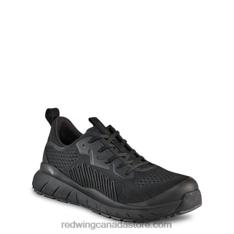 Work - Style 6720 Cross Lite Men's Safety Toe Chukka Z0PL133 Black Red Wing