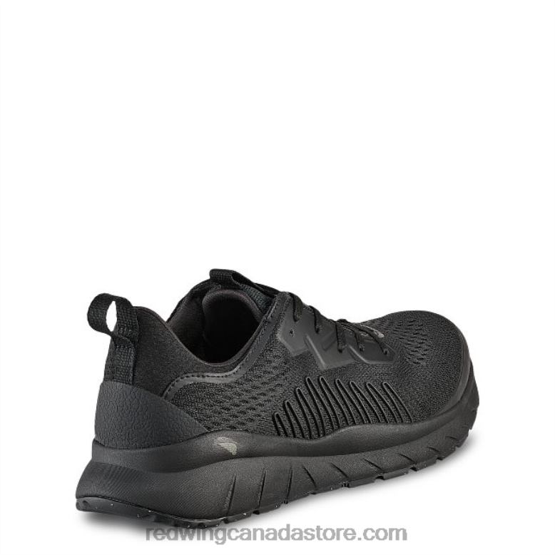 Work - Style 6720 Cross Lite Men's Safety Toe Chukka Z0PL133 Black Red Wing