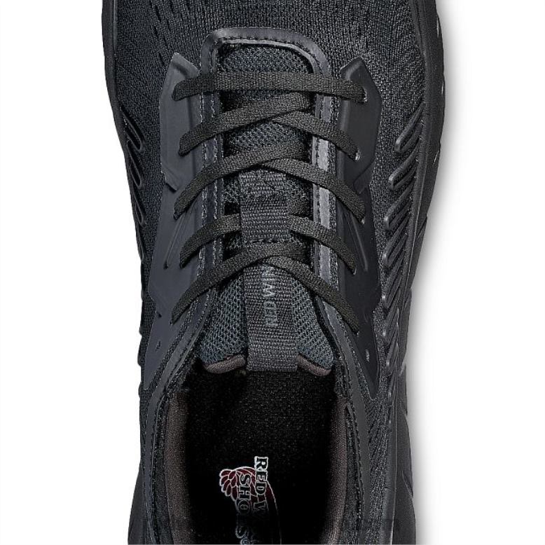 Work - Style 6720 Cross Lite Men's Safety Toe Chukka Z0PL133 Black Red Wing