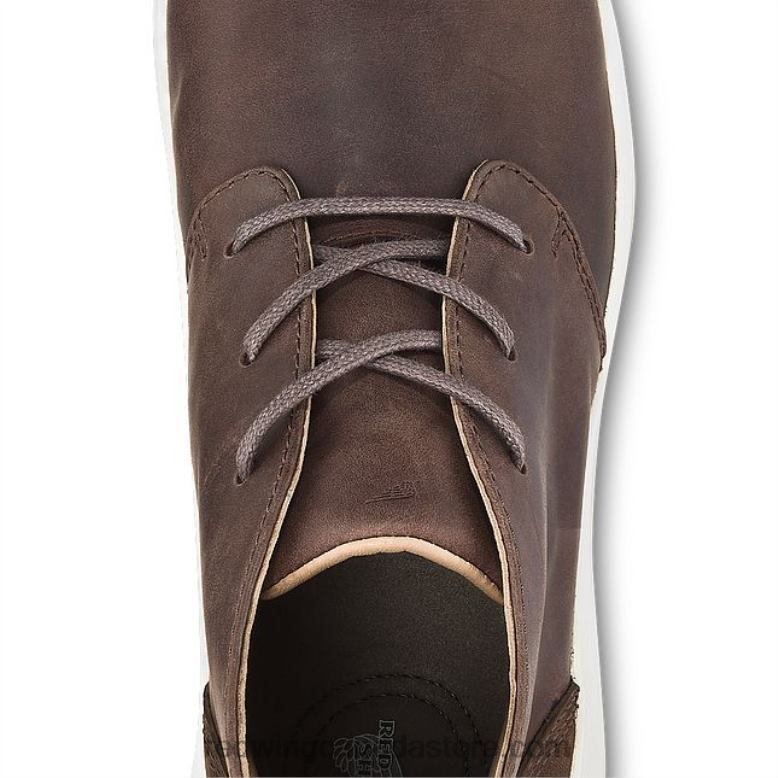 Work - Style 2030 Cross Lite Women's 5-inch Side-Zip Safety Toe Boot Z0PL150 Brown Red Wing