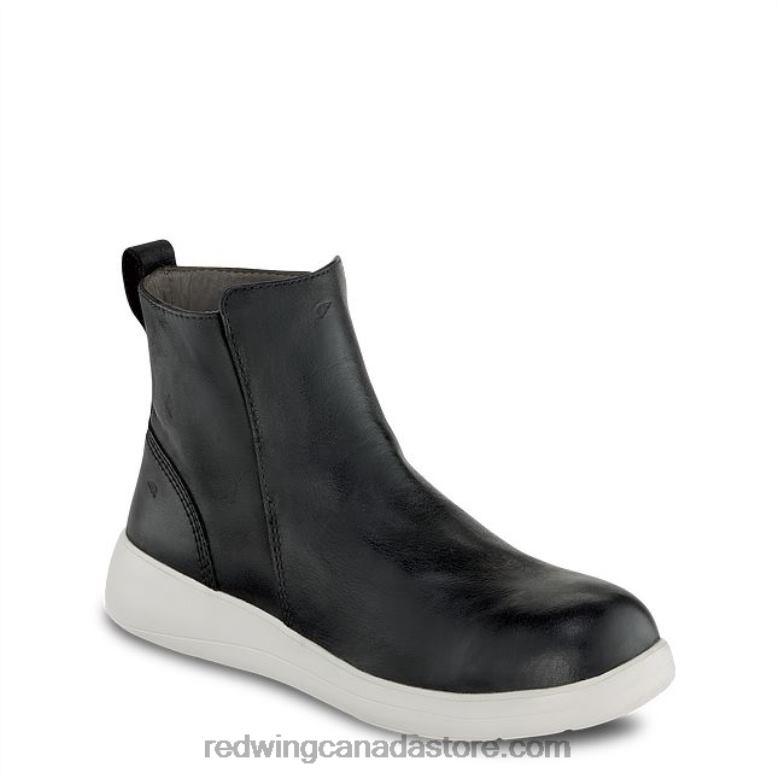 Work - Style 2344 Tradeswoman Women's 6-inch Waterproof Safety Toe Boot Z0PL151 Black Red Wing