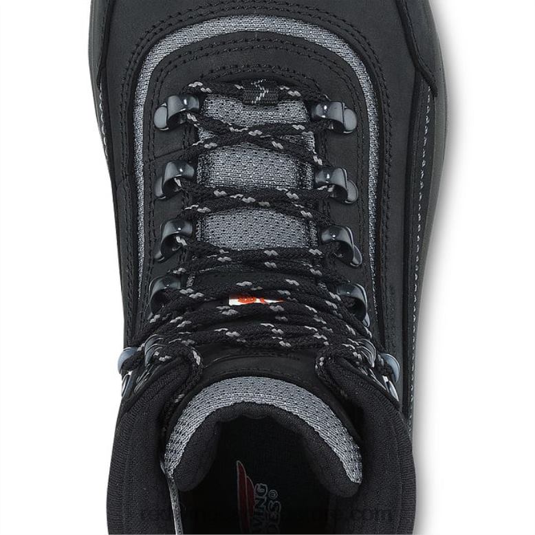 Work - Style 3554 Brnr XP Women's 8-inch Waterproof, CSA Safety Toe Boot Z0PL153 Black/Gray Red Wing